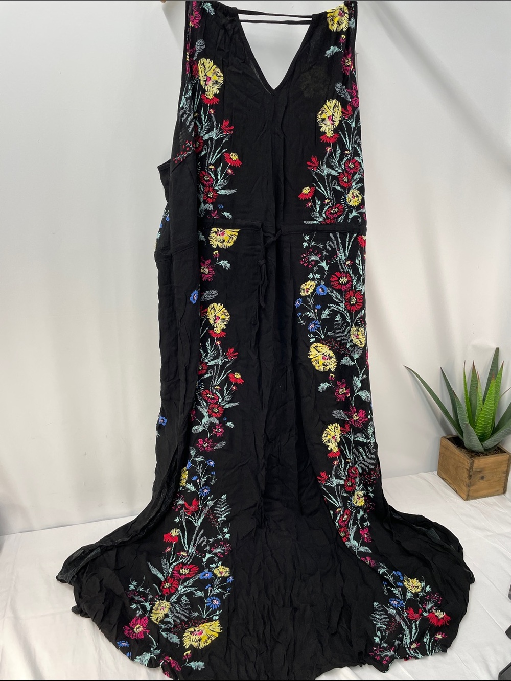 CITY CHIC FLORAL SLEEVELESS MAXI DRESS FTL-04-216